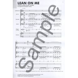 Bill Withers: Lean On Me - SATB/Piano