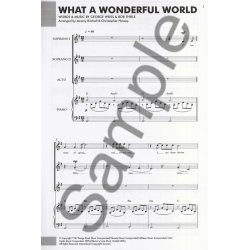 Louis Armstrong: What A Wonderful World (SSA/Piano)