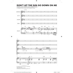 Elton John: Don't Let The Sun Go Down On Me (SATB/Piano)