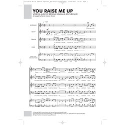 Rolf Lovland/Brendan Graham: You Raise Me Up (SATB A Cappella)