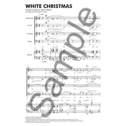 Irving Berlin: White Christmas (SATB/Piano)