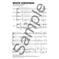 Irving Berlin: White Christmas (TTBB/Piano)