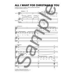 Mariah Carey: All I Want For Christmas Is You (SSA/Piano)