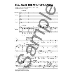 See Amid The Winter's Snow (SATB/Piano)