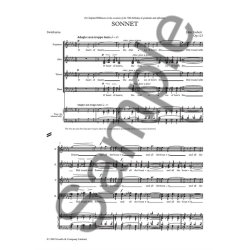 Joubert: Sonnet (Vocal Score)
