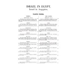 George Frideric Handel: Israel In Egypt  - Full Score