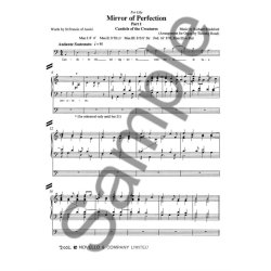 Blackford, R Mirror Of Perfection Organ Score