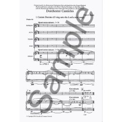 Tarik O'Regan: Dorchester Canticles (Vocal Score)