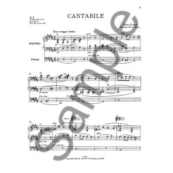 Cesar Franck: 3 Pieces For Organ No.2 Cantabile