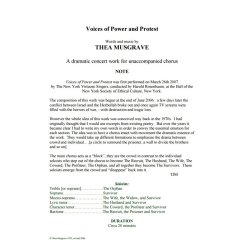 Thea Musgrave: Voice Of Power And Protest