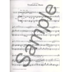 Richard Rodney Bennett: Troubadour Music (Clarinet/Piano)