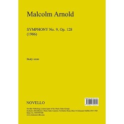 Malcolm Arnold: Symphony No.9 Op.128 (Study Score)
