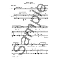 Thea Musgrave: A Winter's Morning For Lyric Soprano And Piano