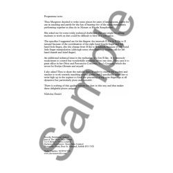 Thea Musgrave: Take Two Oboes (Oboe Duet)