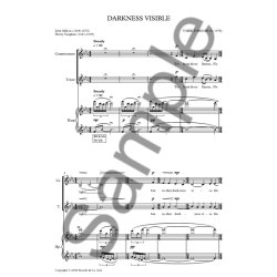 Tarik O'Regan: Darkness Visible (Counter-Tenor/Tenor/Harp)