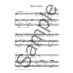 Roger Marsh: Black Hair (Soprano And Piano)