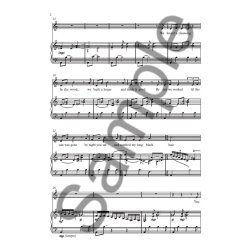 Roger Marsh: Black Hair (Soprano And Piano)