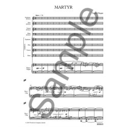 Tarik O'Regan: Martyr (Vocal Score)
