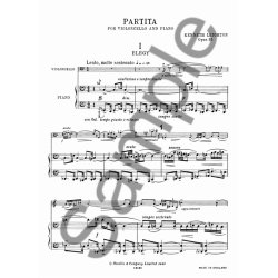 Kenneth Leighton: Partita For Cello And Piano Op.35