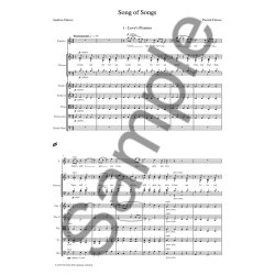 Patrick Hawes: Song Of Songs (Full Score)