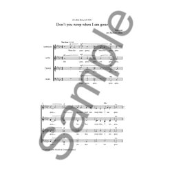 Richard Allain: Don't You Weep When I Am Gone