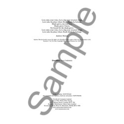 Tarik O'Regan: Love Raise Your Voice (Soprano/Violin/Piano)