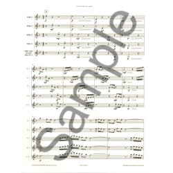 Dufeutrelle Canon De La Baronne Flute Ensemble Score