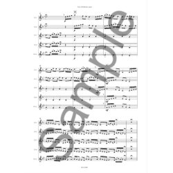 Dufeutrelle Canon De La Baronne Flute Ensemble Score