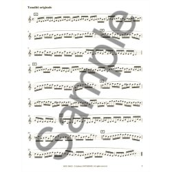 Mozart Kaufmann Vocalises D'apres Solfeggi Flute Book