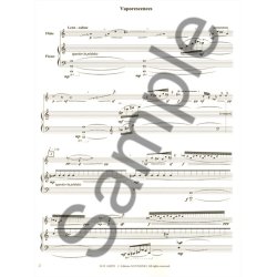 Magny Vaporescences Flute &amp; Piano Book