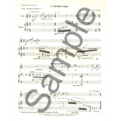 Finzi Lune A La Fenetre Soprano Solo & Piano Book