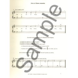 Dubar Methode De Clavecin 1ere Annee Volume 1 Harpsichord Book