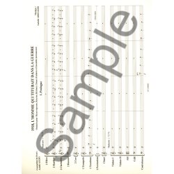 Aboulker 1918 L'homme Qui Titubait Dans La Guerre Voice & Orch Score