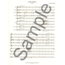 Aboulker Fontaine Et Le Corbeau La Choeur D'enfants & Petit Orch Score