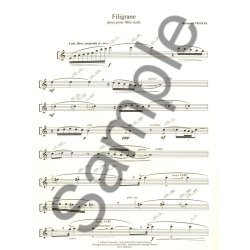 Vignal Filigrane Flute Solo Book