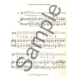 Wasserman Kawaike Chants Du Japon Soprano Solo & Piano Book