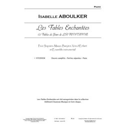 Isabelle Aboulker: Les Fables Enchant&eacute;es (Voice/Piano)