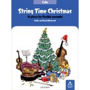 String Time Christmas : 16 pieces for flexible ensemble - Cello Book
