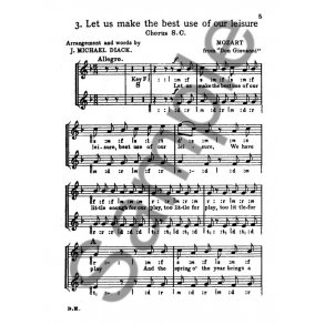 J. Michael Diack: The Boy Mozart (Chorus Edition)