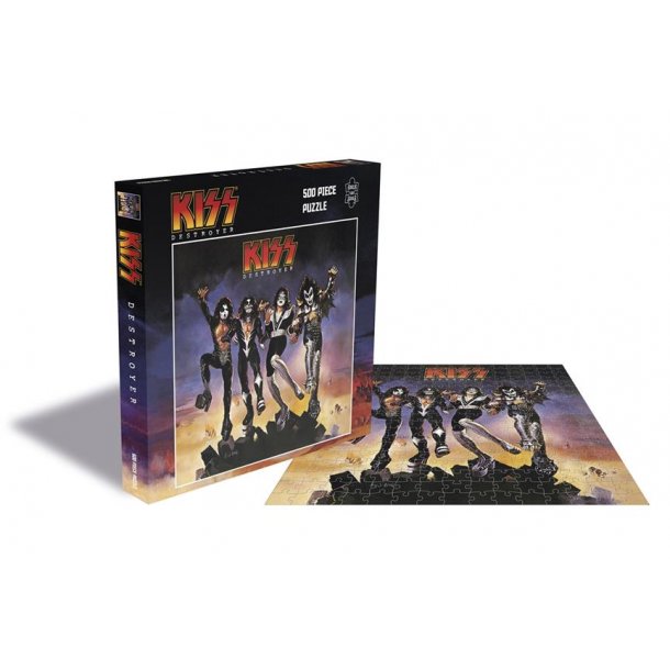 Kiss Destroyer 500 Piece Jigsaw Puzzle