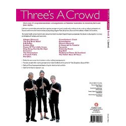 Three's A Crowd: Book 2 Clarinet