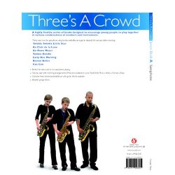 Power: Three's A Crowd Sax Junior Book A Easy