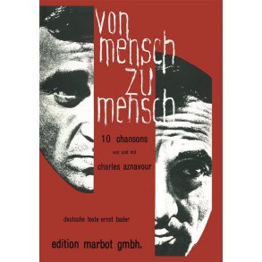 AZNAVOUR CHARLES VON MENSCH ZU MENSCH SONGBOOK