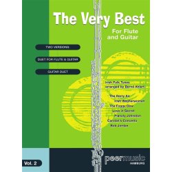 THE VERY BEST FOR FLUTE AND GUITAR DUETS VOL 2 IRISH SC/PTS