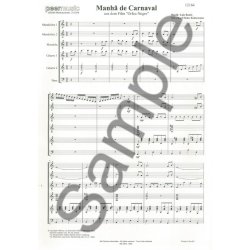 MANHA DE CARNAVAL MANDOLIN ORCHESTRA SCORE