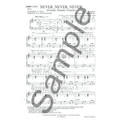 NEVER, NEVER, NEVER SEA OF LOVE BND SCORE BK