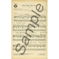 OUI OUI OUI OUI DOMINO BK PF COND/PTS XL SET