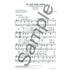 MY WAY ES GIBT NUR EIN PARIS BK BND PF COND/PTS