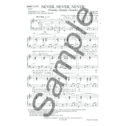 NEVER, NEVER SEA OF LOVE BK BND PF COND/PTS