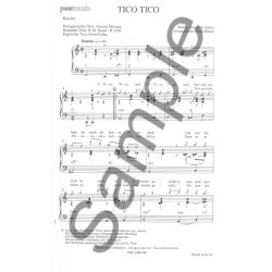 TICO TICO EL CUMBANCHERO BK BND PF COND/PTS XL SET